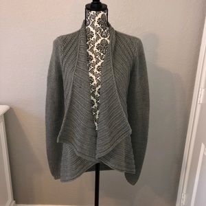 EXPRESS grey sweater cardigan